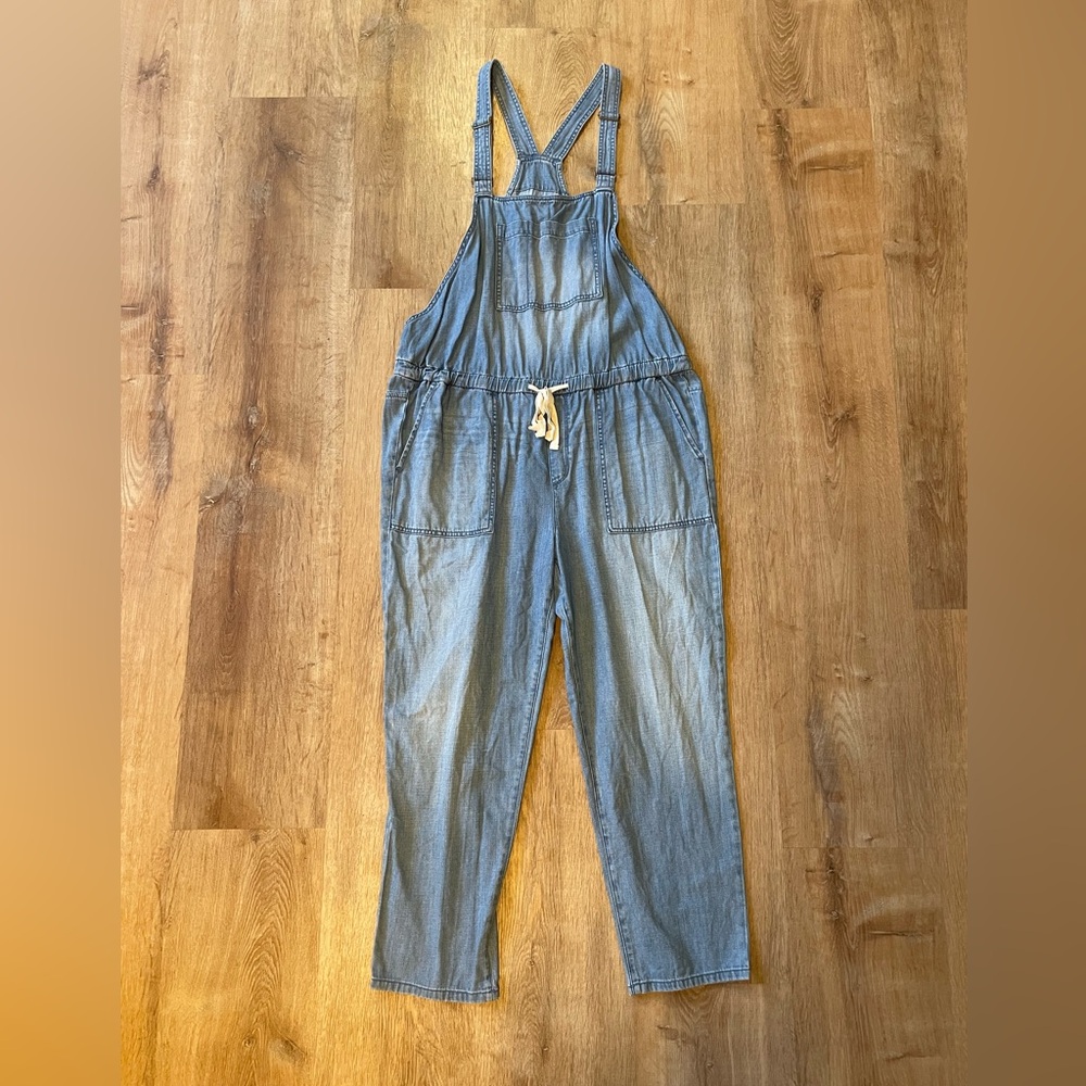 LOFT Light Blue Women's Denim Overalls